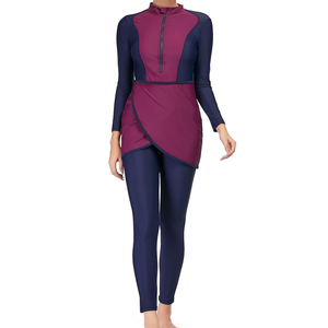 Traje de Baño Burkini Profesional para Mujer 2026, Sin Costuras, Transpirable, con Logotipo Personalizado, Ropa Islámica Burkini - Product Image 1