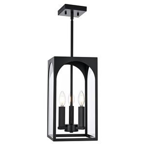 <b>Large</b> Outdoor 3-Light Pendant Fixture Adjustable Hanging Porch <b>Lantern</b> Farmhouse Exterior Style for Outdoor Lighting - Product Image 4