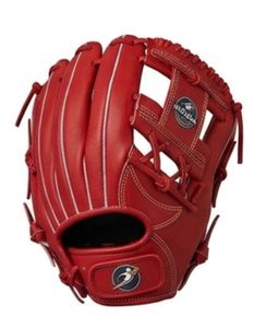 Gant de baseball A2000 en cuir vert, modèle H-Web, pour droitier, pour outfield, avec fermeture auto-agrippante sur tout le doigt - Product Image 3