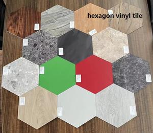Revêtement <span class=keywords><strong>de</strong></span> <span class=keywords><strong>sol</strong></span> hexagonal LVT 3 mm, prix usine OEM, imperméable, ignifuge, imitation bois et pierre, planches et dalles <span class=keywords><strong>de</strong></span> <span class=keywords><strong>vinyle</strong></span> <span class=keywords><strong>de</strong></span> luxe, revêtement <span class=keywords><strong>de</strong></span> <span class=keywords><strong>sol</strong></span> intérieur en plastique - Product Image 4