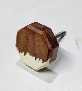Handicraft Home High Quality Durable Eco-Friendly <b>Pine</b> Wood Resin Knob Decorative Cabinet Kitchen Drawer Handles Hand Wash Only - Product Image 6