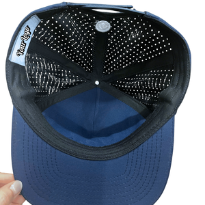 Gorra de béisbol con parches de PVC personalizados, fabricada en Vietnam, tela impermeable, visera curva, para hombre y mujer, gorra de golf. - Product Image 3