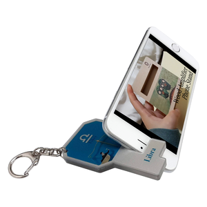 Customized Acrylic Phone Stand Holder Key Chain Libra Zodiac Charging Phone Grip Stand - Product Image 1