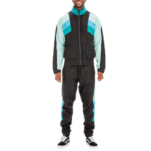 Conjunto de Chándal Cortavientos Personalizado al por Mayor, Conjunto Casual de Joggers, Chándal Urbano Cortavientos de Verano de Nylon/Poliéster para Hombre, de Alta Calidad y Gran Venta - Product Image 1