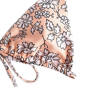 High Quality Women's Strapless 2 Piece Set Bikini Swimwear Custom Front Logo Anti-Bacterial Quick Dry Beachwear Pakistan Made - Product Image 2