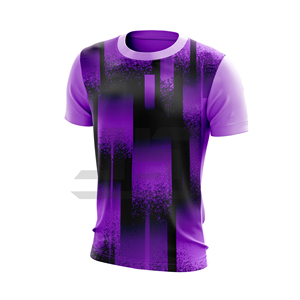 T-shirts pour hommes tendance, tricotés sur le devant, en tissu épais, à manches courtes, design minimaliste Normcore, couleurs modernes, motifs élégants - Product Image 2