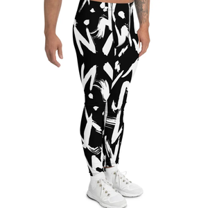 Nouveauté : Leggings de compression sans couture respirants en tricot sublimé pour hommes, Spats MMA, Spats de grappling, antidérapants, séchage rapide - Product Image 4