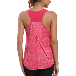 Débardeur d'été décontracté pour femme, sans manches, tricoté, respirant, avec coussinets intégrés, vente en gros - Product Image 6