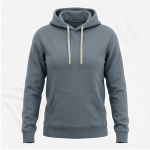 Sudadera de Forro Polar para Hombre, Cuello Redondo, Manga Larga, Invierno, Color Sólido, Precio Económico al por Mayor, Alta Calidad, Moda de Tendencia - Product Image 2