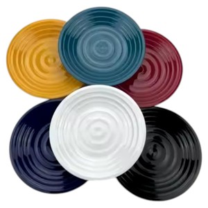 Made in Taiwan PGT Eco-Friendly 6-Color Plates (Large & <b>Small</b>) for <b>Camping</b> & Home - Product Image 1