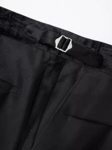 Pantalon de Costume Décontracté de Luxe pour Homme en Tissu Respirant Grande Taille - Product Image 4