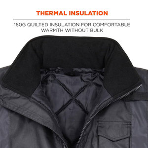 Perfectionists CE Certified Unisex Wholesale Quality <b>High</b> <b>Visibility</b> Breathable Zippered Reflective <b>Softshell</b> Work <b>Jacket</b> - Product Image 5
