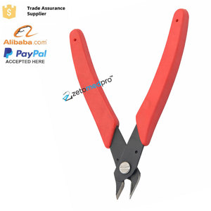 Alicates de Corte Lateral de 115 mm con Mangos Moldeados con Resorte ZETOMED PRO, Herramienta de Joyería de Alta Calidad y Precisión para Cortar Alambres de Forma Limpia - Product Image 4