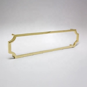 Stylish Brass Bar <b>Handle</b> <b>Gold</b> Finished Modern Cabinet Pull Durable Eco-Friendly Furniture Hardware for Kitchen Wardrobe Bathroom - Product Image 5