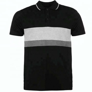 Polo camiseta de los hombres camisas de polo camisetas 100% algodón - Product Image 1