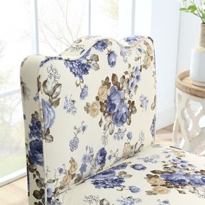 Sedia da Pranzo Singola in Flanella con Seduta e Schienale Morbidi Senza Braccioli, Cuscino Abbinato per Supporto Lombare - Product Image 4