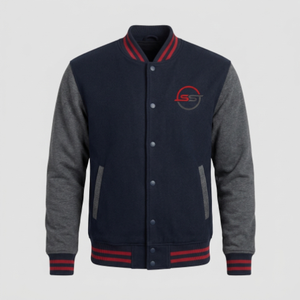 Chaqueta de Béisbol Personalizada con Nombre y Número del Equipo, Diseño de Collage Bordado, Satén, Impermeable y Transpirable para Hombre - Product Image 5