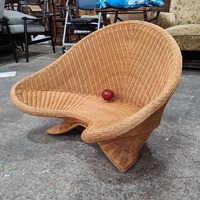 Chaises de yoga et de méditation en rotin écologiques et robustes faites à la main avec dossier, chaise naturelle pour le yoga, vente en gros