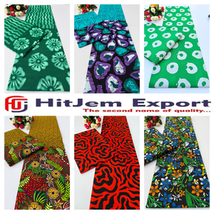 Tissu en coton imprimé africain de qualité supérieure pour robes, vêtements de mode et fabrication OEM - Product Image 5