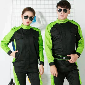 Combinaisons de travail unisexes pour la réparation automobile, en coton, manches longues, vêtements de travail de protection, logo imprimé personnalisé, service OEM - Product Image 6