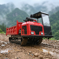 Rechtslenker 7-Tonnen-Untertage-Bergbau-Dumper mit Kabine, 3-Tonnen-, 5-Tonnen-, 6-Tonnen-Diesel-Offroad-Schwerlast-Raupendumper