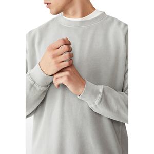 Fabricante de Ropa, Sudaderas de Invierno con Logotipo Personalizado, Venta al Por Mayor, 350 g/m², 100% Algodón, Cuello Redondo, para Hombre, Ecológicas, Antiarrugas - Product Image 4