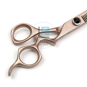 กรรไกรตัดผมบางแบบสแตนเลสมืออาชีพทนทานและน้ำหนักเบาขายส่งสไตล์ใหม่ - Product Image 4