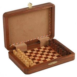 Rani Industries Handmade Painted <b>Wooden</b> <b>Chess</b> with Antique Imitation Style - Product Image 4