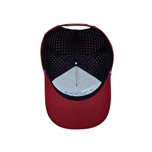 Sombrero de Golf de 5 paneles Snapback de alta calidad, sombreros deportivos con logotipo personalizado para hombres o mujeres, gorra de camionero perforada con agujero cortado con láser impermeable - Product Image 6