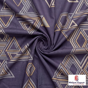 Tissu en coton imprimé numérique de haute qualité, fabricant de textiles OEM ODM, fournisseur de tissus sur mesure pour vêtements de mode - Product Image 4