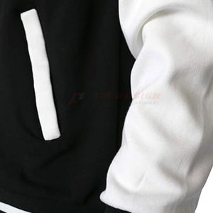 <b>Men's</b> Casual Baseball <b>Jacket</b> with <b>Long</b> Sleeve and Stand Collar Eco-Friendly & Breathable Customizable Winter Outdoor <b>Jacket</b> - Product Image 5