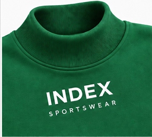 Sudadera Deportiva para Mujer, Cuello Alto, Manga Larga, Color Sólido, Informal, para Otoño, Largo Regular - Product Image 5
