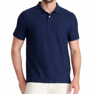 Nouveau design – T-shirt homme en coton anti-plis respirant tricoté 220g à manches courtes, personnalisable avec logo imprimé, couleur unie, haute qualité - Product Image 1