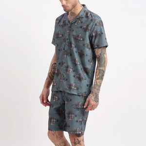 Ensembles de vêtements pour hommes, vêtements de sport, vêtements actifs, ensembles deux pièces, coton, polyester, automne, vêtements de rue, ensemble de chemises pour hommes - Product Image 3
