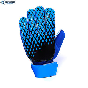Gants de gardien de but professionnels respirants avec logo personnalisé, fermeture auto-agrippante, paume en latex à forte adhérence, protection des doigts et du pouce - Product Image 2