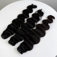 Perruque en cheveux humains 100% vietnamiens à ondulations naturelles, perruque en dentelle de cheveux humains de qualité supérieure, vente en gros directe d'usine