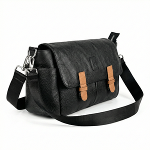 AZORES SPORTS High Quality Genuine Leather Women's Durable Zipper Closure Fashion Stylish <b>Shoulder</b> Bag Customized Color Size - Product Image 1