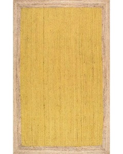Luxury Abstract Pattern Door Mat Embroidered Woven Cotton high quality <b>Jute</b> <b>Rugs</b> for Living Room Available in Multiple Sizes - Product Image 2
