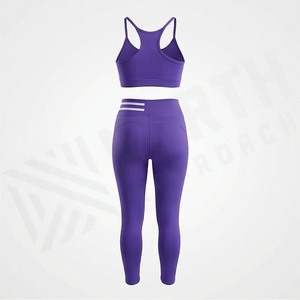Conjunto de Yoga para Mujer, Traje Deportivo para Gimnasio, Bra Deportivo, Leggings, Pantalones, Ropa Deportiva de Diseño Personalizado, Ropa Atlética - Product Image 2