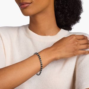Bracelet en moissanite pour femmes, chaîne en argent sterling 925, bijoux de luxe, cadeau - Product Image 4