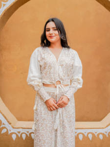 Robe midi bohème en dentelle blanche avec broderie florale, robe d'été lavable 100% coton, coupe trapèze, tenue de plage féminine, robe de villégiature - Product Image 3