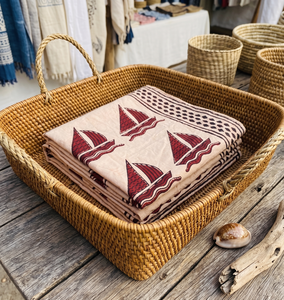 Pañuelo Cuadrado Hecho a Mano con Estampado Indio, Bufanda de Algodón Boho, Accesorio para el Cabello, Regalo para Ella, Duradero para el Verano y la Playa - Product Image 6