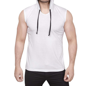 <b>Sleeveless</b> <b>Hoodie</b> Fitness Training Apparel Hooded Tank Top Wholesale Breathable Athletic <b>Sleeveless</b> <b>Hoodie</b> Quick Dry Gym Wear - Product Image 5