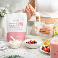 Poudre de Collagène Bovin Hydrolysé Soluble dans l'Eau, Peptides de Collagène de Bœuf Halal, Fournisseur en Gros pour Formulations de Boissons