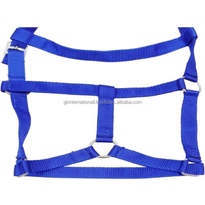 Cabestro de Nylon Azul de Triple Capa de Alta Resistencia con Doble Ajuste y Artículos de Equitación - Product Image 3