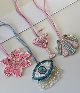 Llavero de Cuentas Hecho a Mano Personalizado, Accesorios de Moda con Cuentas, Venta al por Mayor - Product Image 4