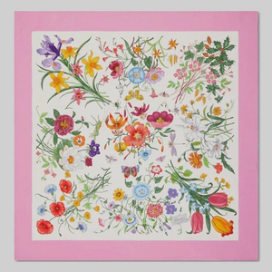 Vente en gros de foulards bandana carrés colorés pour femmes adultes avec motif de nœuds, impression de logo personnalisée, haute qualité - Product Image 2