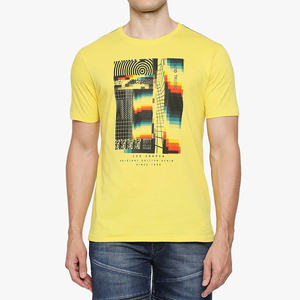 Camiseta de Hombre Oversize de Punto Formal de Poliéster/Algodón con Logotipo Personalizado al por Mayor OEM - Product Image 1