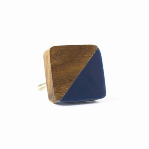 Bouton rond en résine écologique bleu pour armoire, commode, meubles - Taille et couleur personnalisables - Product Image 5