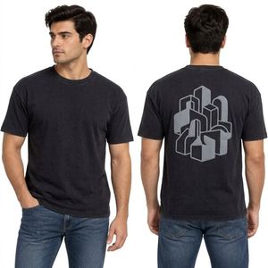 เสื้อยืดลายกราฟิกผู้ชาย ผ้าฝ้าย 100% คอกลม แขนสั้น สไตล์ลำลอง สตรีทแวร์ วินเทจ เสื้อผ้าสำหรับใส่ทุกวัน - Product Image 3